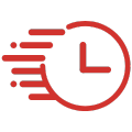 icono de reloj - conseguir opiniones rapidamente en google es posible